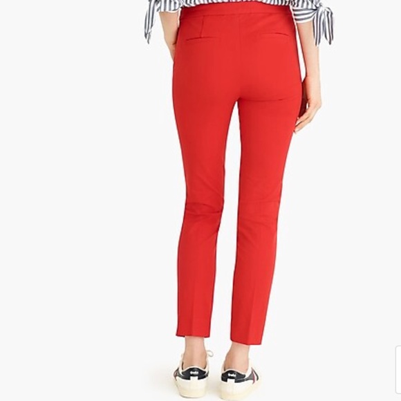SOLD Crew Petite Martie pant in bi-stretch cotton - Picture 2 of 8